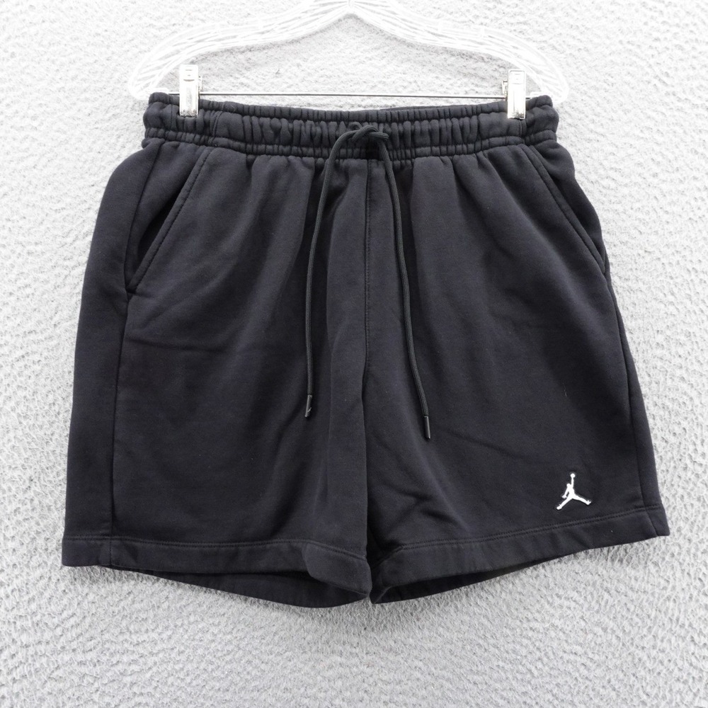 Jordan Jumpman Black Fleece Sweat Shorts Mens Athletic Casual Medium